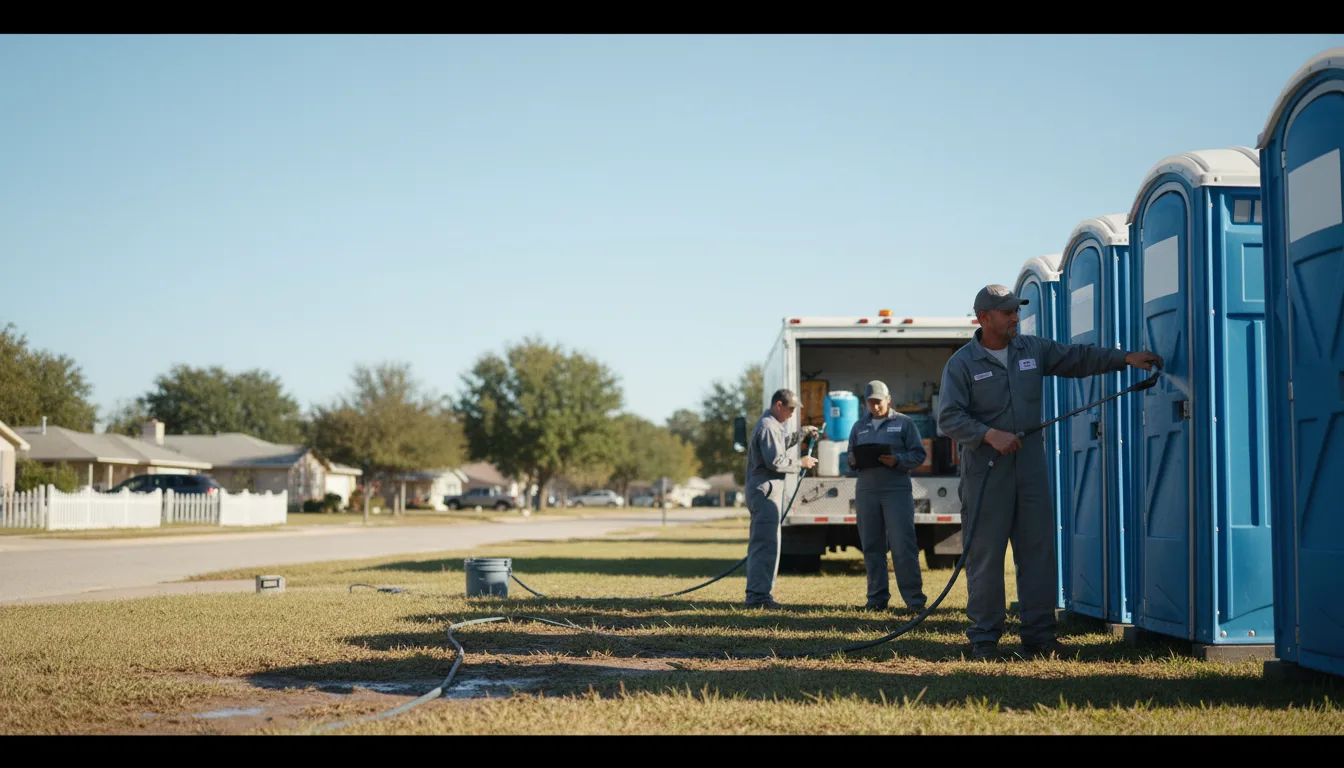 Long-Term Portable Toilet Rental in Enloe, TX near me